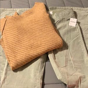 Free People Pull on Corduroy Flares